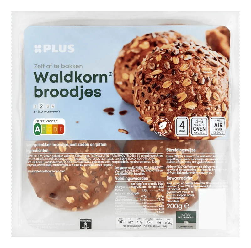 Waldkornbroodjes