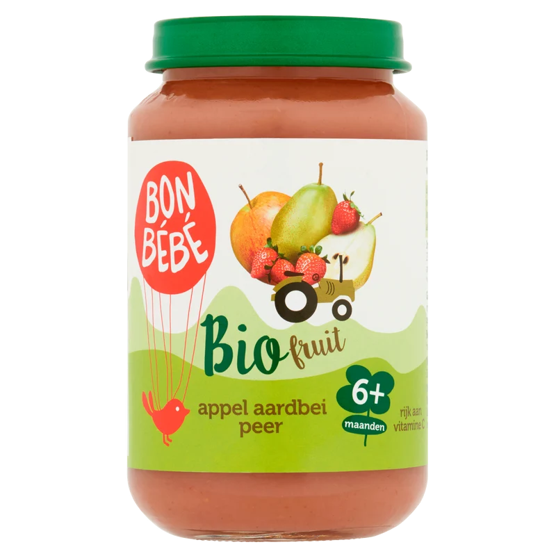 Bonbebe Bio 6mF0601 Appel Peer Aardbei