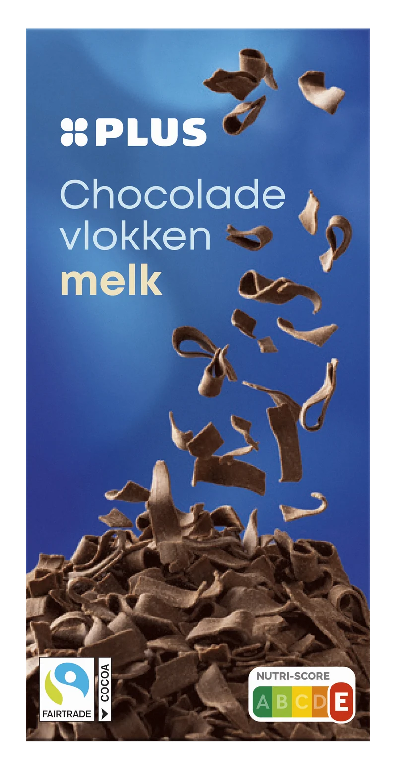 Chocoladevlokken melk Fairtrade