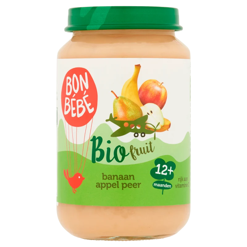 Bonbebe Bio 12mF1206 Banaan Appel Peer
