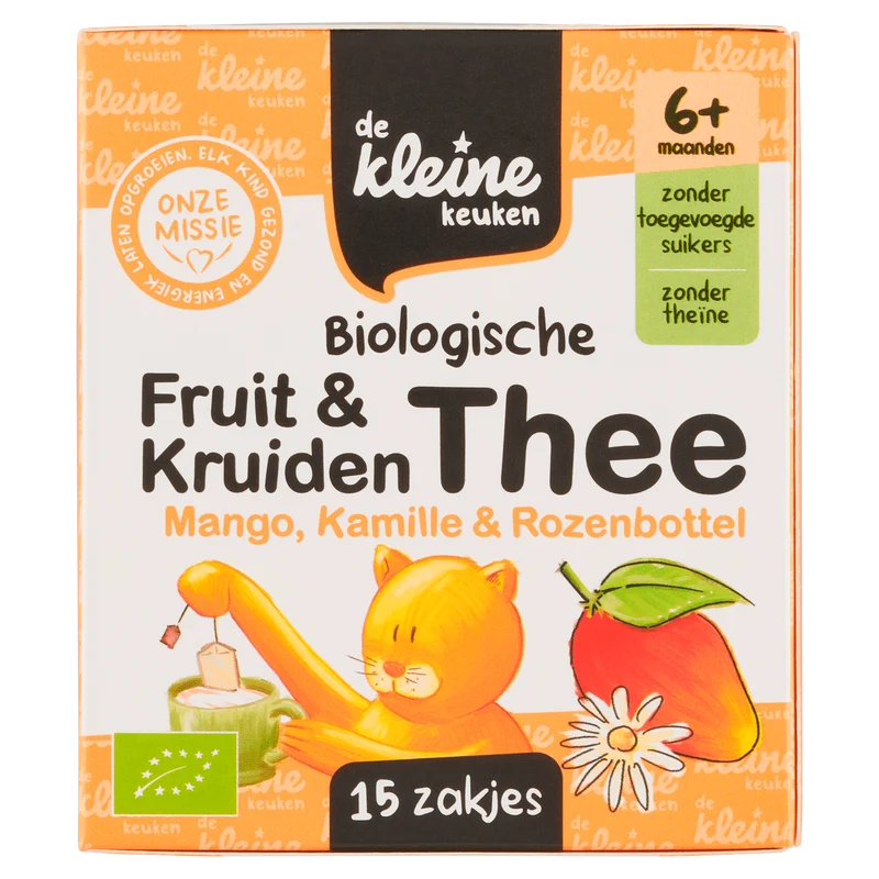 De Kleine Keuken Bio mango thee 6+