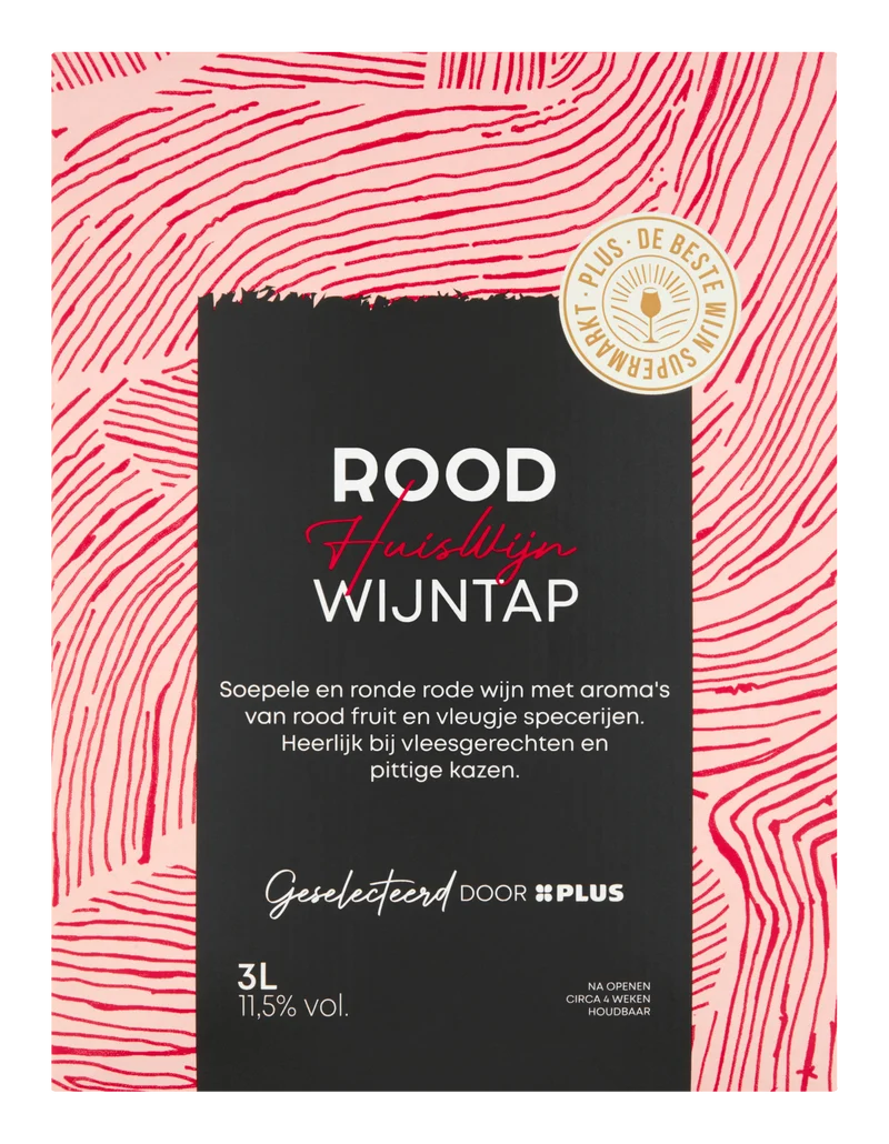 Huiswijn Rood wijntap