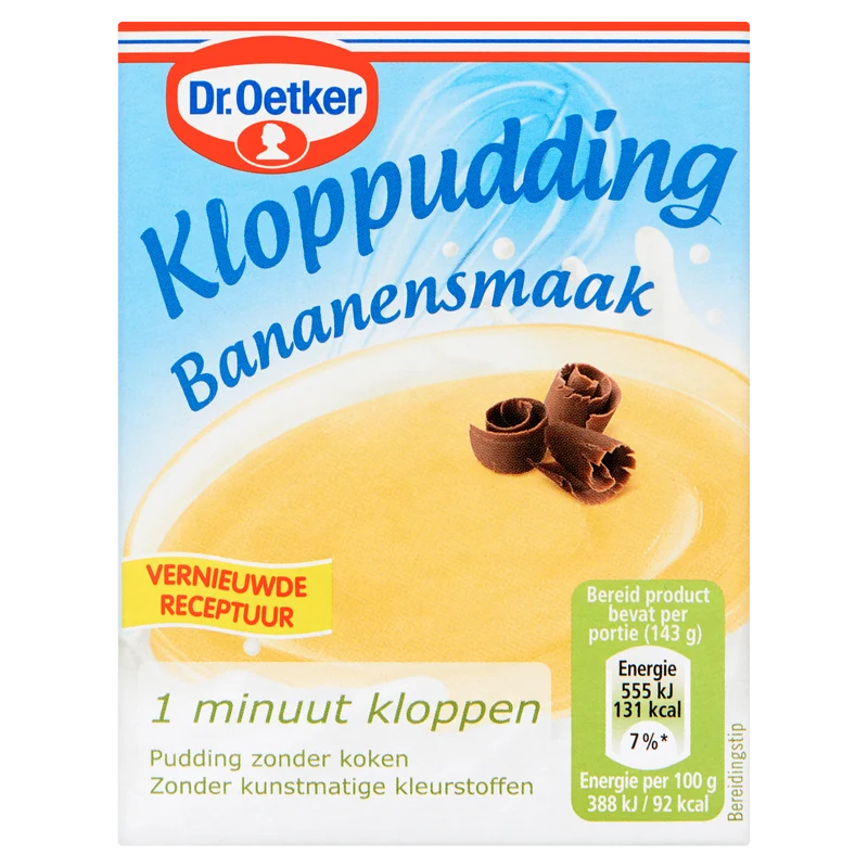 Dr. Oetker Kloppudding bananensmaak