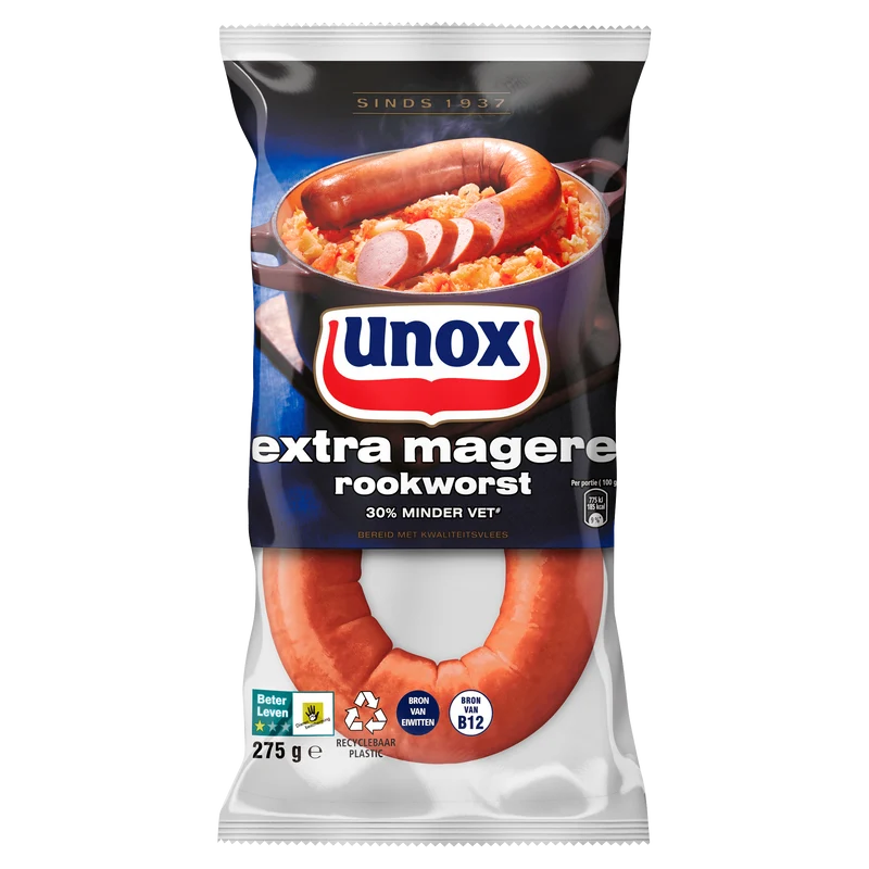 Unox Extra Magere Rookworst