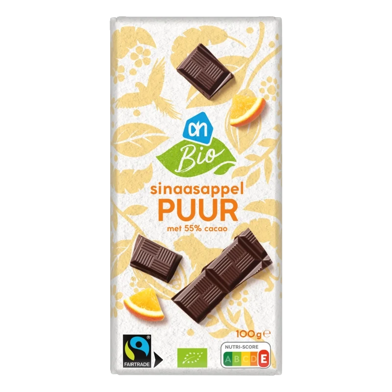 Biologisch Reep puur sinaasappel puur