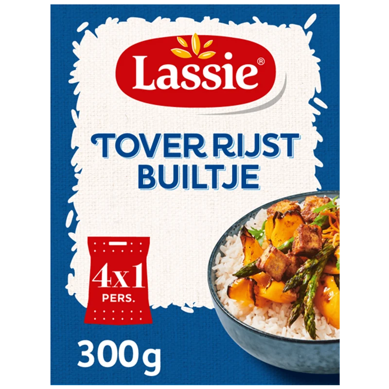 Lassie Toverrijst builtjes 1 persoons
