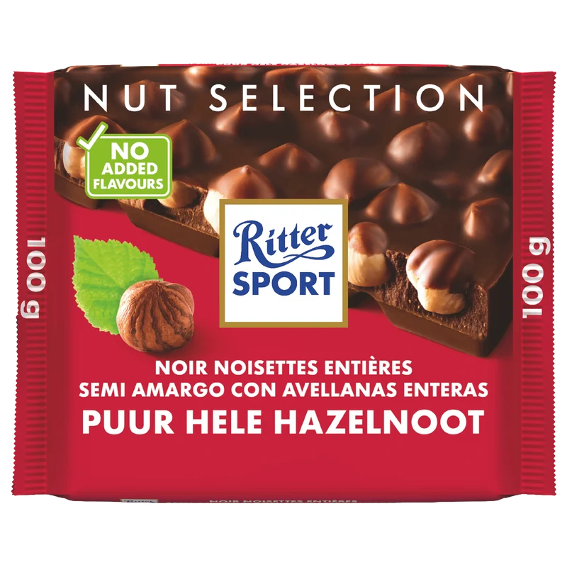Ritter Sport Puur hele hazelnoot