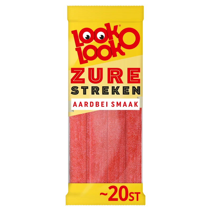 Look o Look Look-O-Look Zure Streken Aardbei