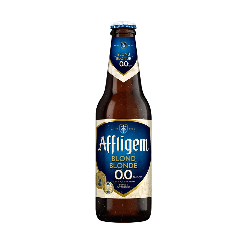 Affligem Blond 0.0 bier fles