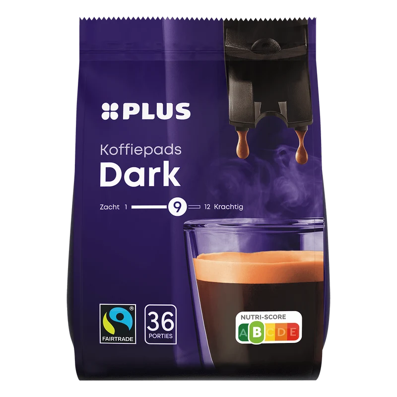 Koffiepads dark Fairtrade