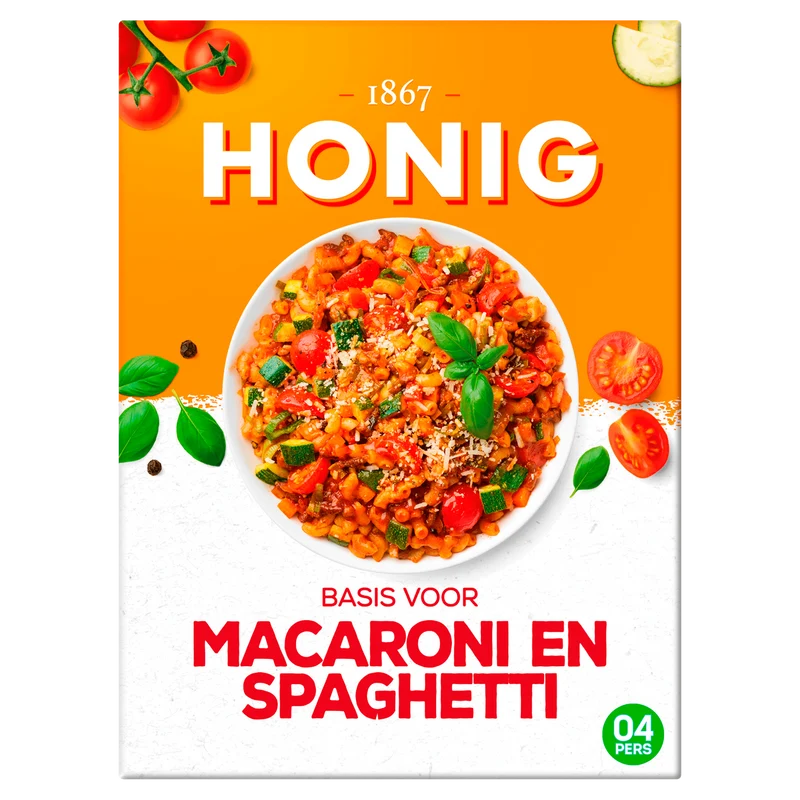 Honig Mix voor macaroni en spaghetti