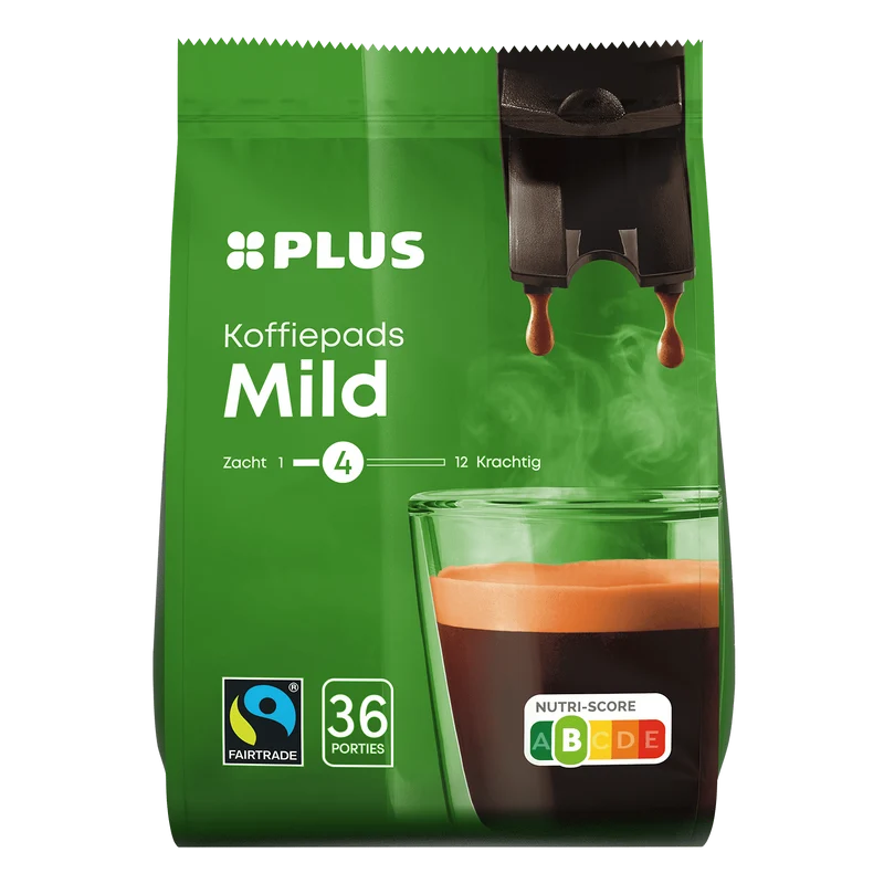 Koffiepads mild Fairtrade