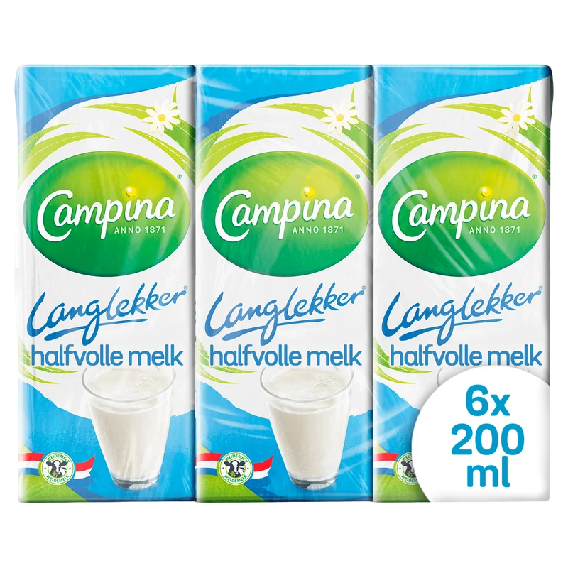 Campina Langlekker Halfvolle melk mini