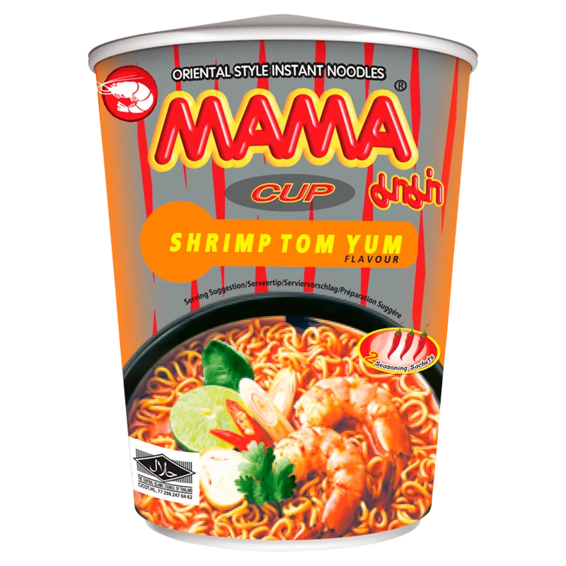 Mama Instant Cup Noedels Garnaal