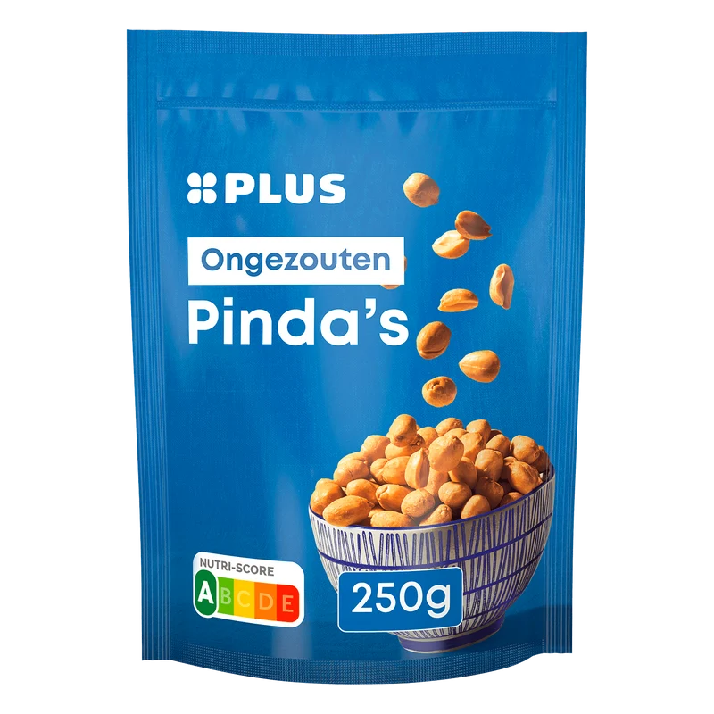 Pinda's ongezouten 250 gram