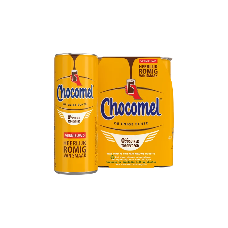 Chocomel 0% Heerlijk romig & rijk