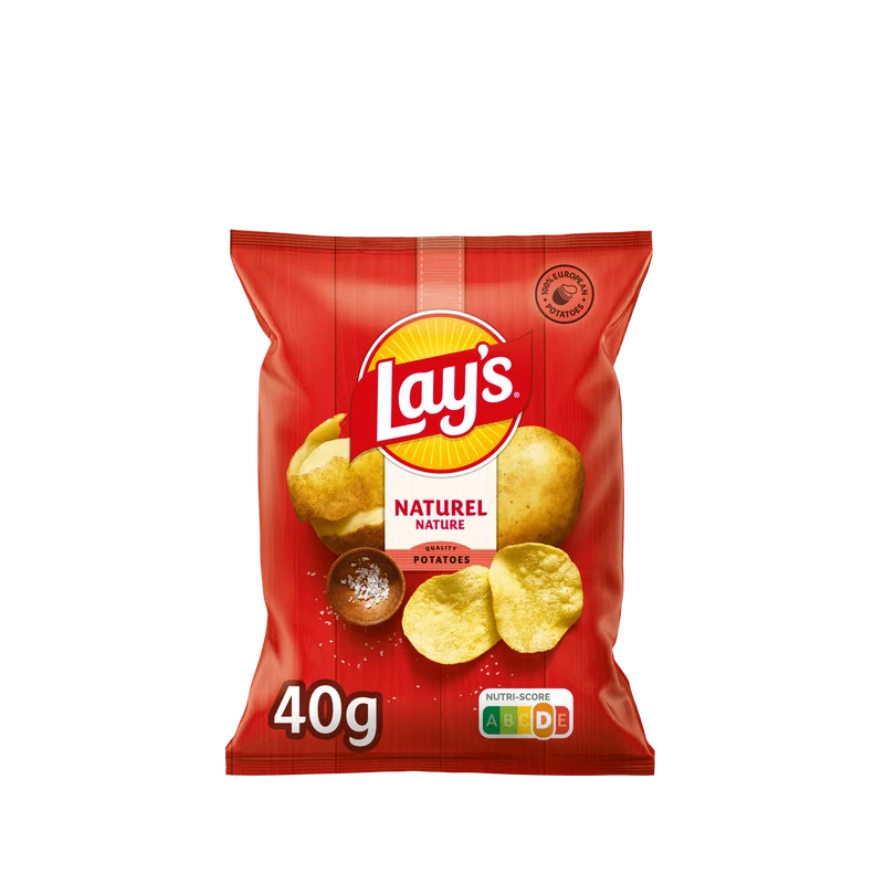 Lays Chips naturel kleinverpakking