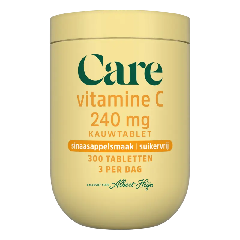 Care Vitamine C kauwtabletten sinaasappel