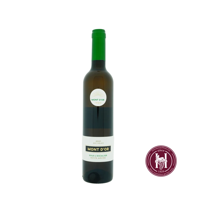 Petite Arvine Sous l'Escalier - Domaine Du Mont - 2021 - 0.5L - Zwitserland - Elders - Wit