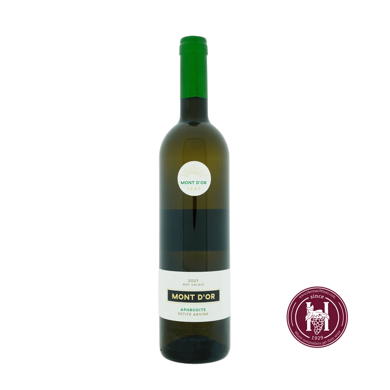 Petite Arvine Aphrodite - Domaine Du Mont - 2021 - 0.75L - Zwitserland - Elders - Wit