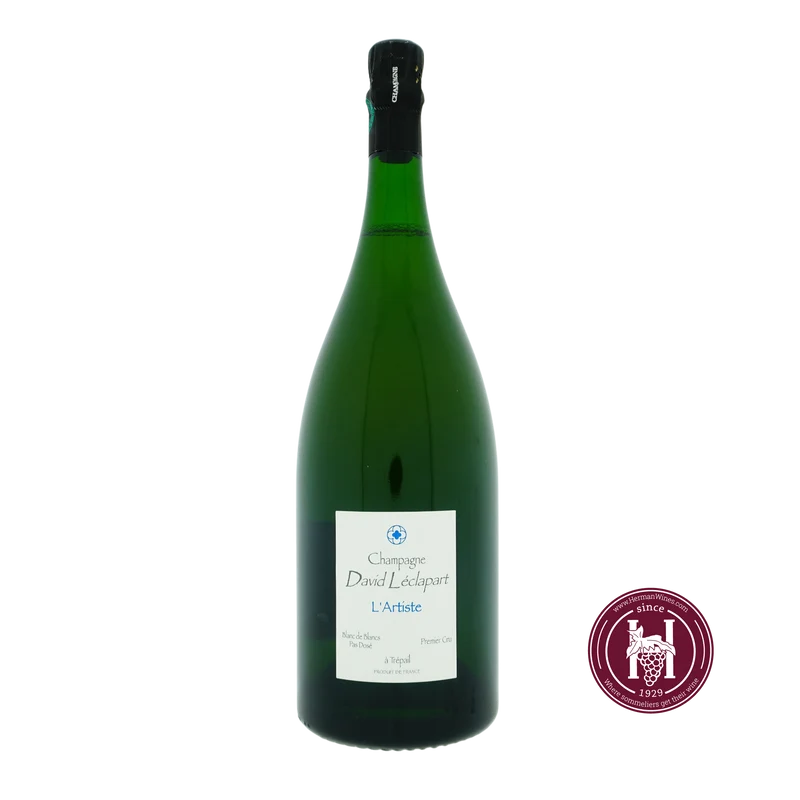 Champagne 1er cru l'Artiste - David Leclapart - L.V.99 - 1.5L - Frankrijk - Champagne - Wit