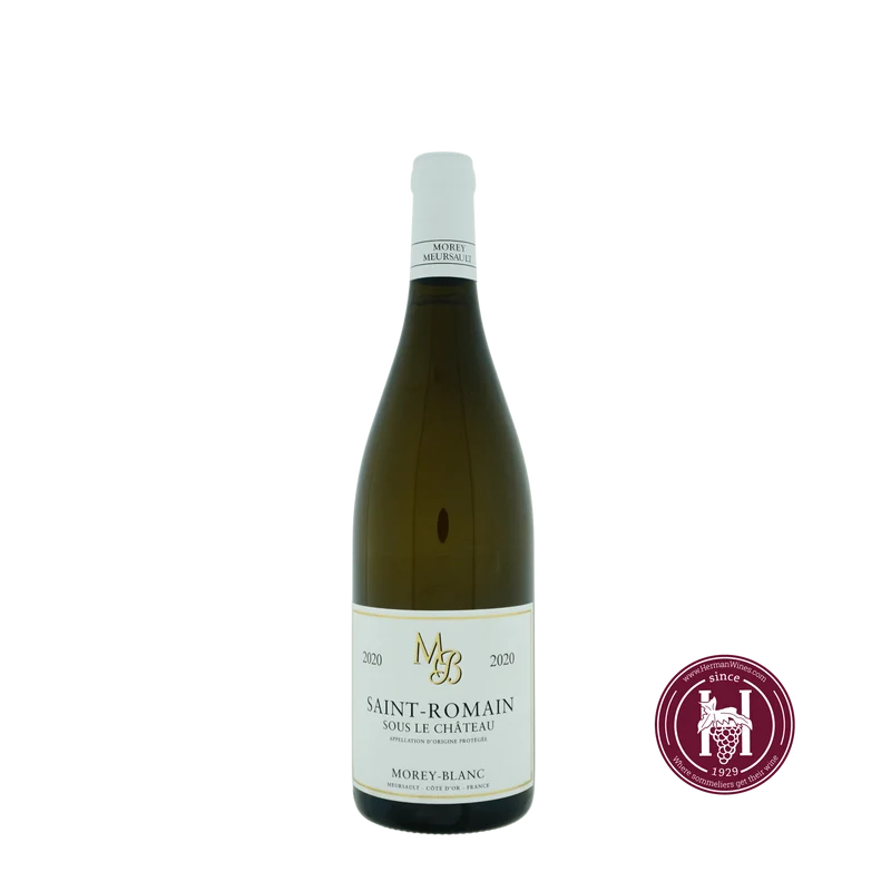 Saint-Romain Sous le Chateau - Morey-Blanc - 2020 - 0.75L - Frankrijk - Bourgogne - Wit