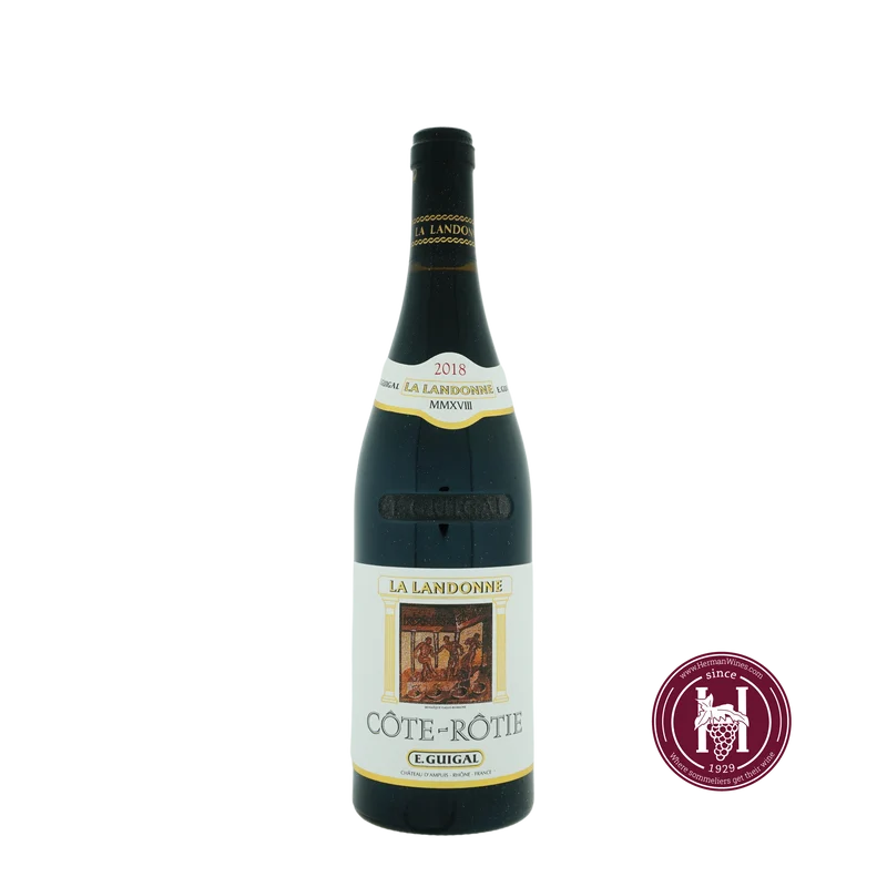 Cote Rotie la Landonne - Guigal - 2018 - 0.75L - Frankrijk - Rhône - Rood