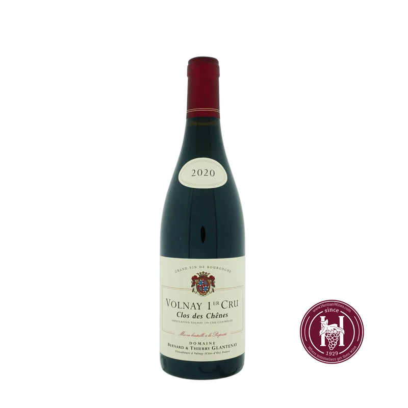 Volnay 1er cru Clos des Chenes - Bernard & Thierry Glantenay - 2020 - 0.75L - Frankrijk - Bourgogne - Rood