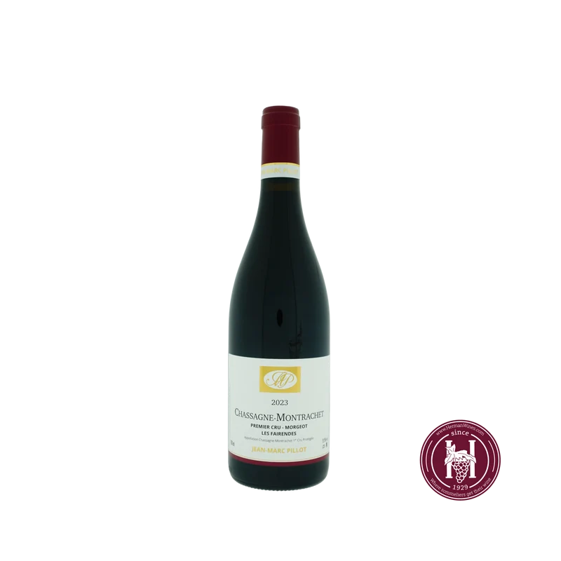 Chassagne Montrachet rouge 1er cru Morgeot - Domaine Jean Marc Pillot - 2023 - 0.75 L - Frankrijk - Bourgogne - Rood