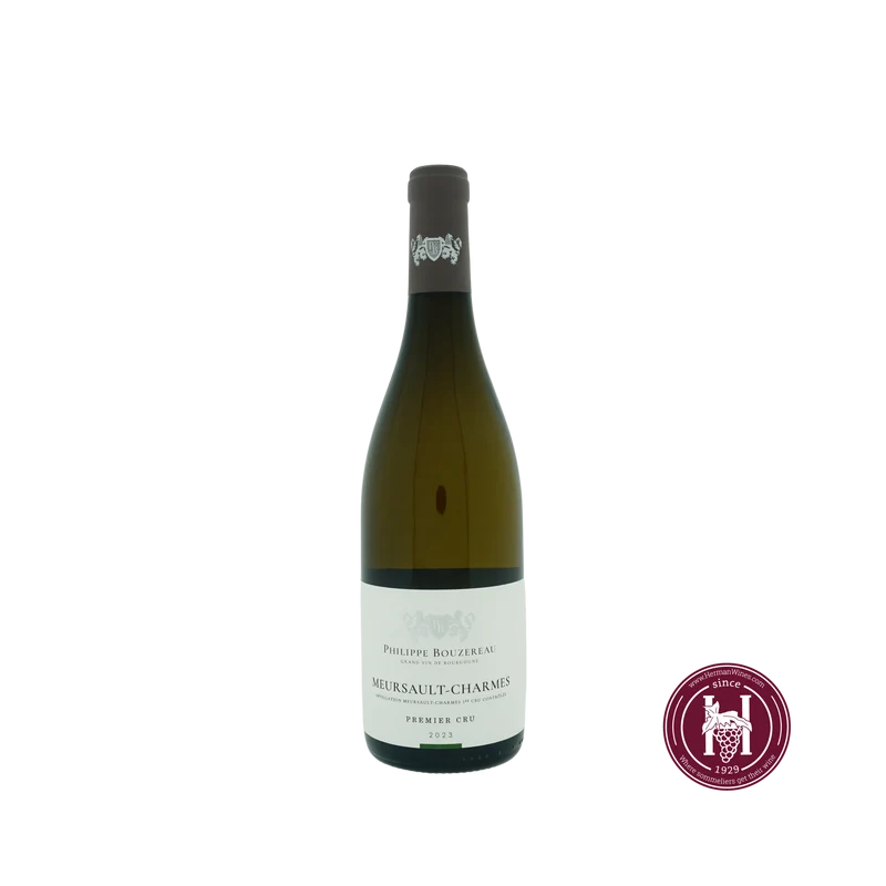 Meursault 1er cru Charmes - Philippe Bouzereau - 2023 - 0.75 L - Frankrijk - Bourgogne - Wit