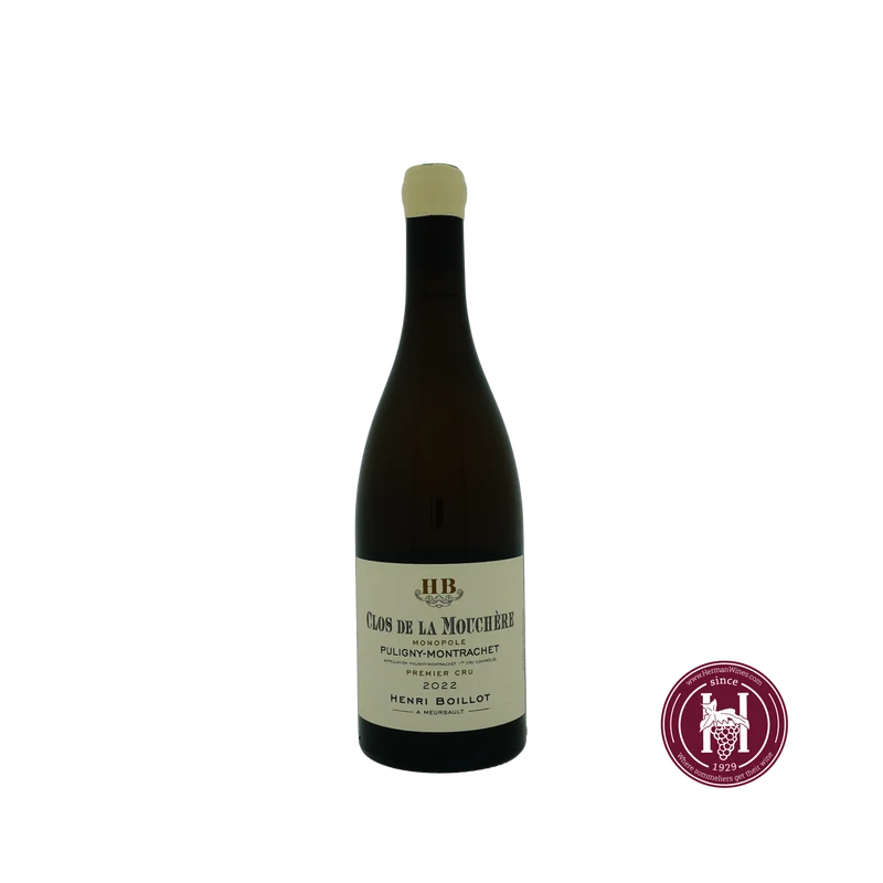 Puligny Montrachet 1er Cru Clos de La Mouchere - Domaine Henri Boillot - 2022 - 0.75 L - Frankrijk - Bourgogne - Wit