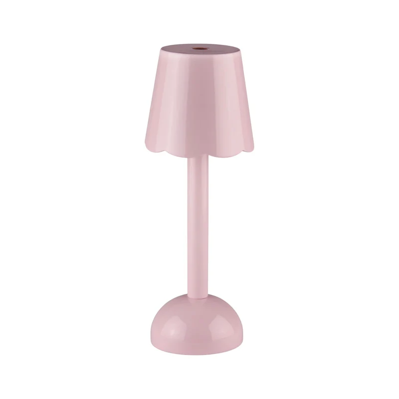 Scallop LED tafellamp 28cm Pink