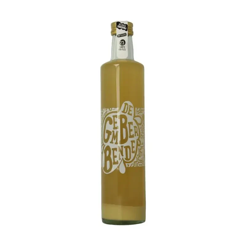 De Gemberbende - bio gembersap puur en suikervrij 500 ml