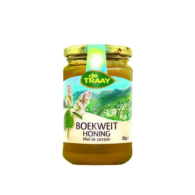 De Traay Boekweit honing creme 350 gram