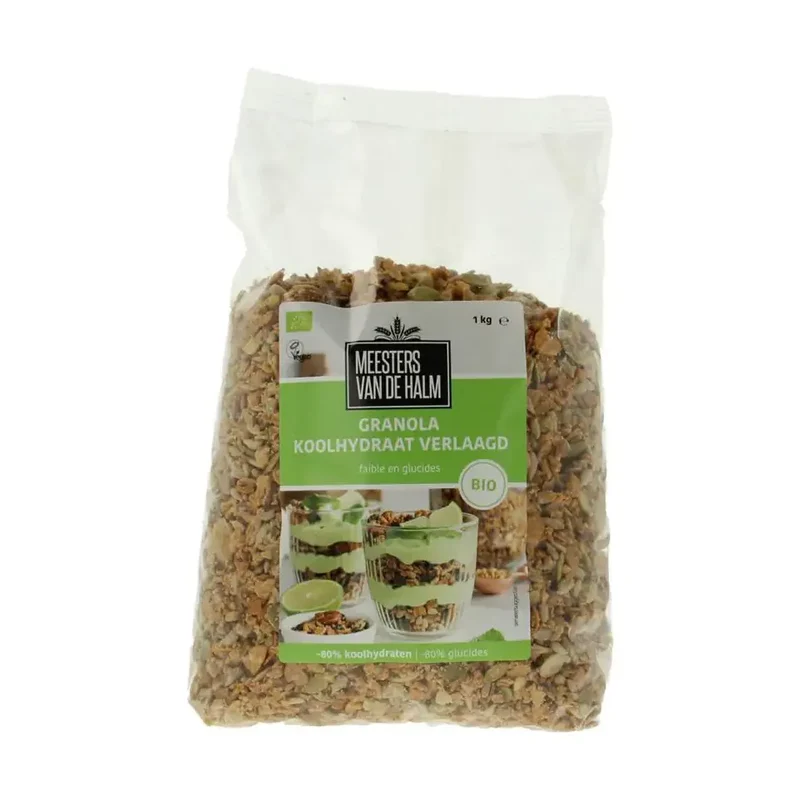 De Halm Granola Koolhydraat verlaagd