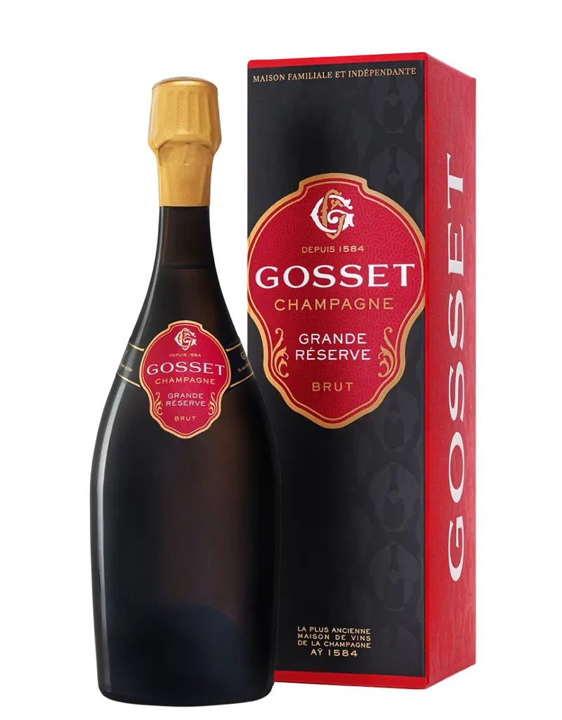 Champagne Gosset Champagne AC Grande Reserve Brut in giftbox