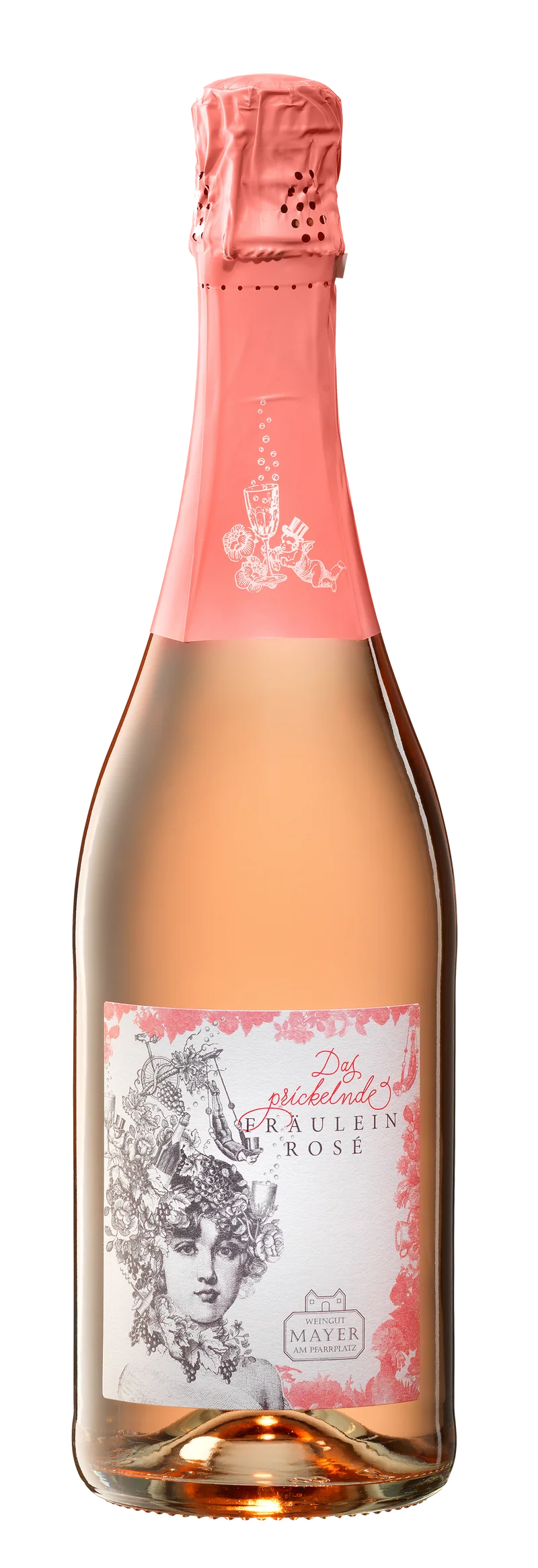 Mayer AM Pfarrplatz Prickelndes Fräulein Rosé - Sparkling Wine - Austria - Sustainably produced