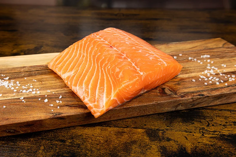 Zalmfilet Met Vel