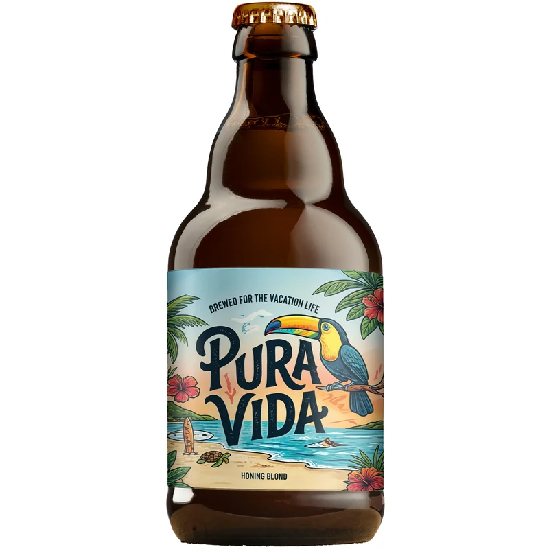Speciaalbier Pura Vida Honing Blond - 33cl