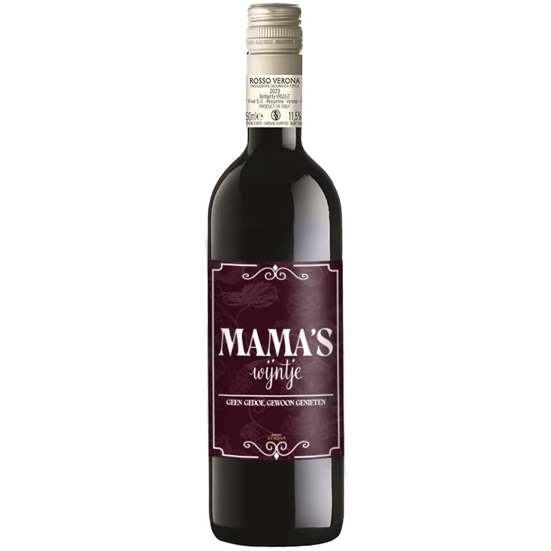 Rode Wijn Mama's Wijntje Rosso Verona - 75cl