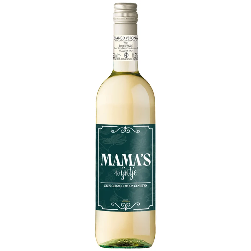 Witte Wijn Mama's Wijntje Bianco Verona - 75cl