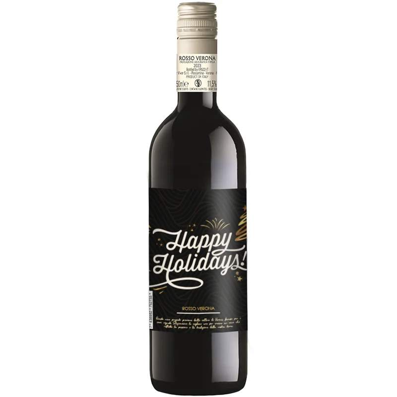 Rode Wijn Happy Holidays Rosso Verona - 75cl