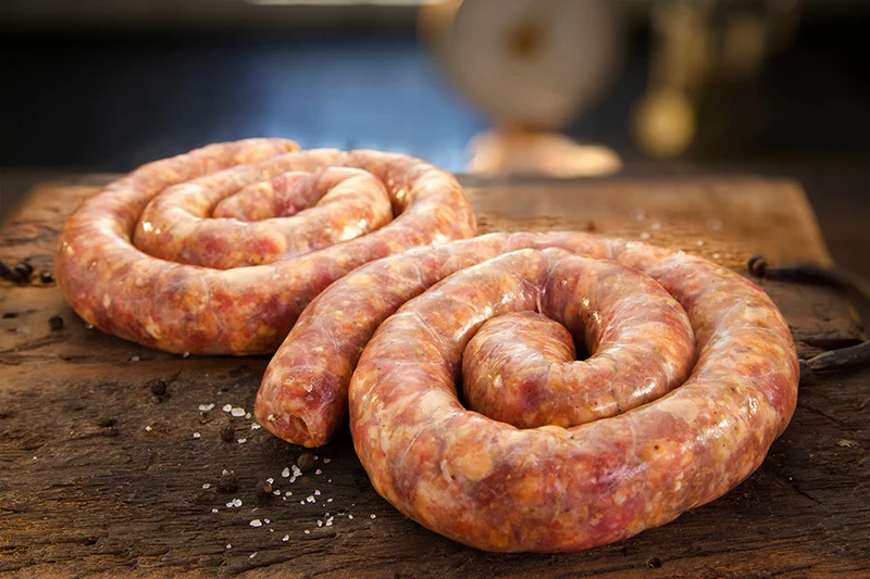 Gekruide Iberico en Black Angus Boerewors