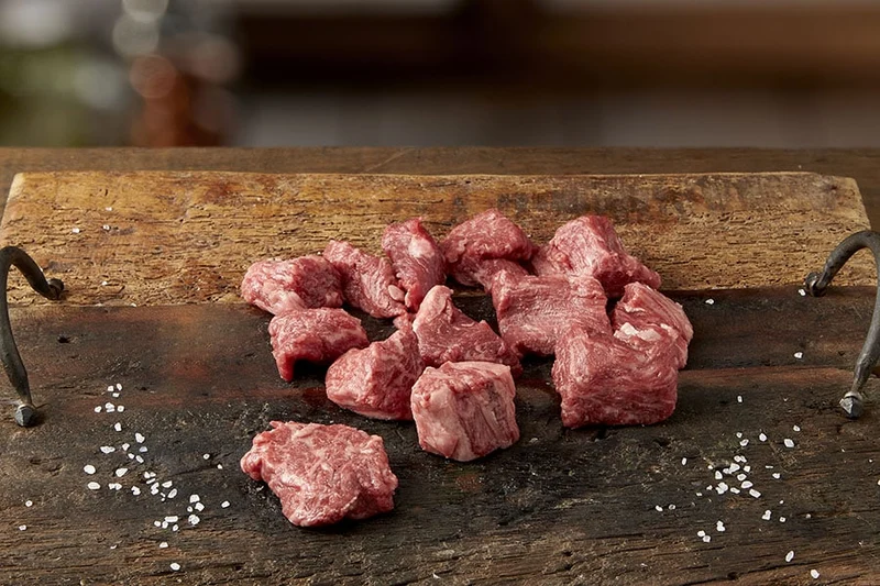 Ossenhaas Puntjes Kagoshima Wagyu A5+ (BMS12)