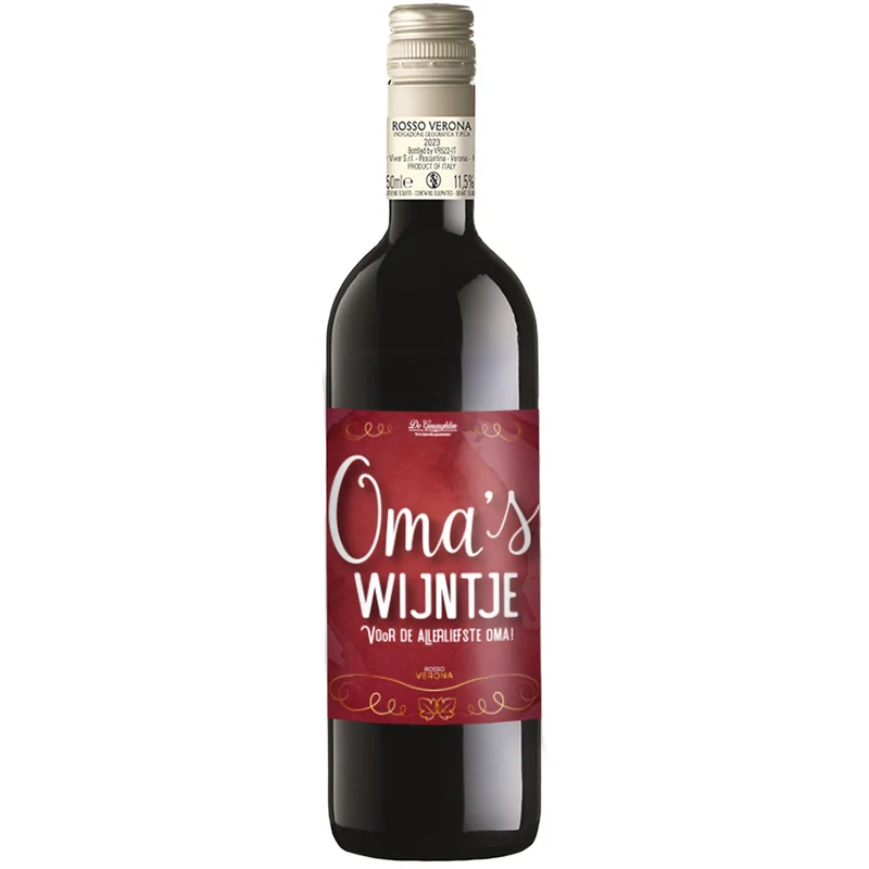 Rode Wijn Oma's Wijn Rosso Verona - 75cl