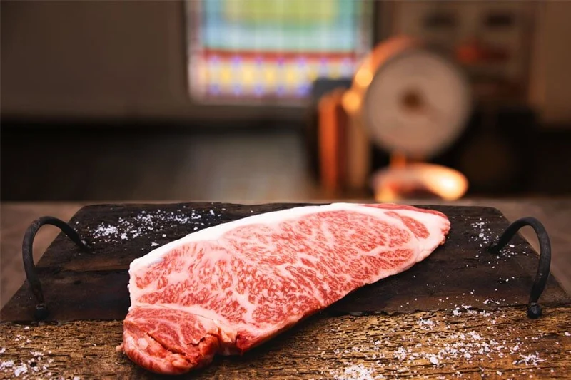 Entrecote Steak Kagoshima Wagyu A5+ (BMS12)