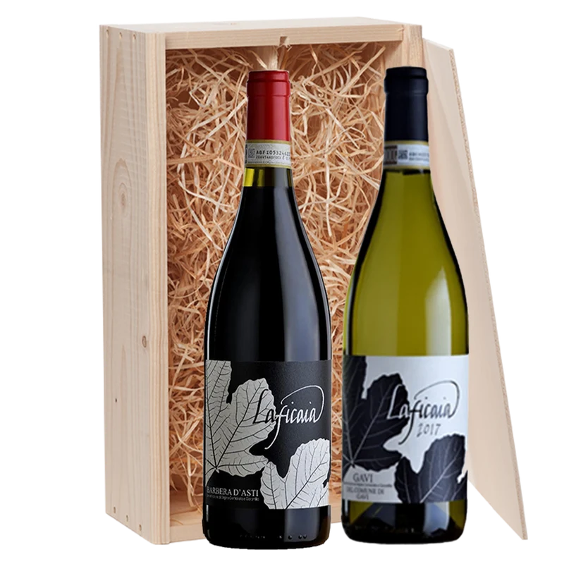 Wijncadeau La Ficaia Gavi di Gavi en Barbera d'Asti 2x75cl