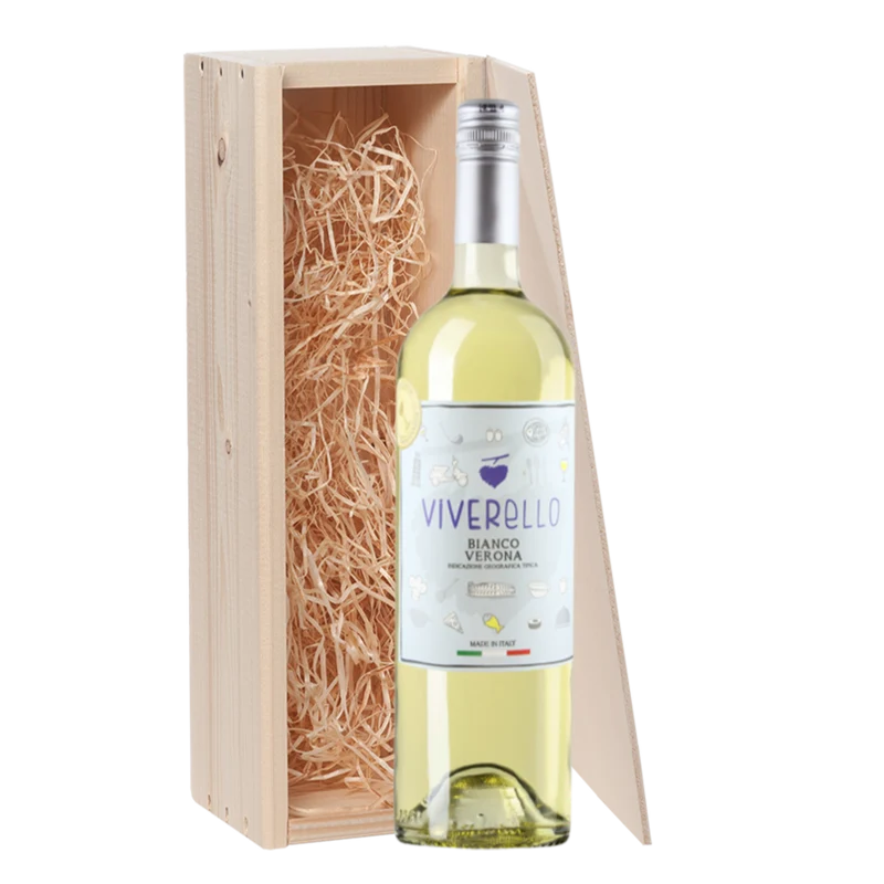 Wijncadeau Viverello Bianco Verona 1x75cl
