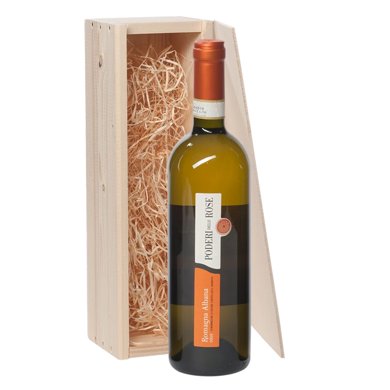 Wijncadeau met schuifdeksel Dolce Romagna zoet 1x75CL