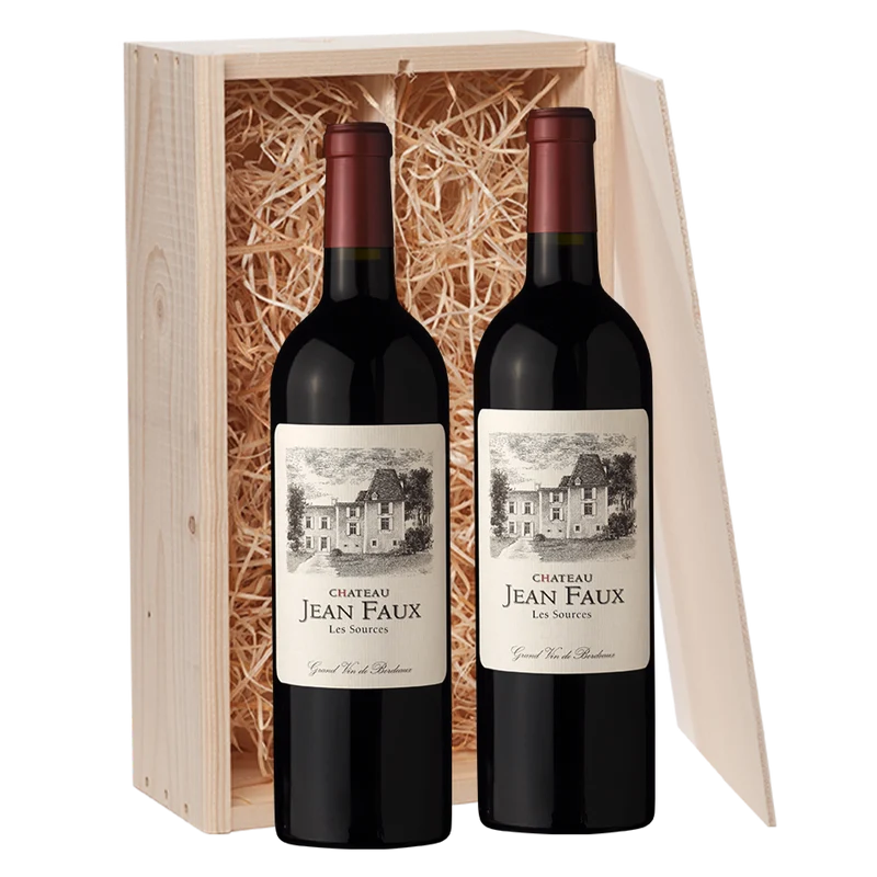 Wijncadeau Jean Faux 2x75CL